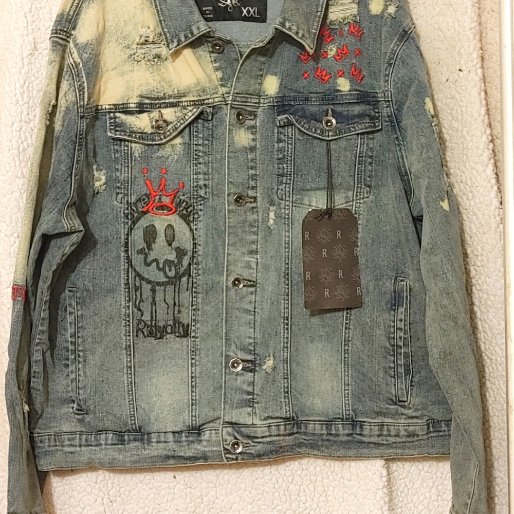Rutherford brand men's jean jacket